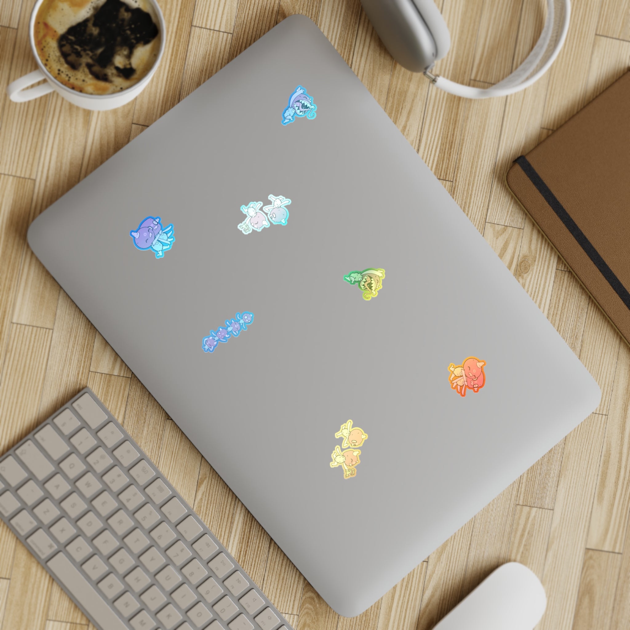 Eloko Tot Sticker Sheet Bundle, 5pcs
