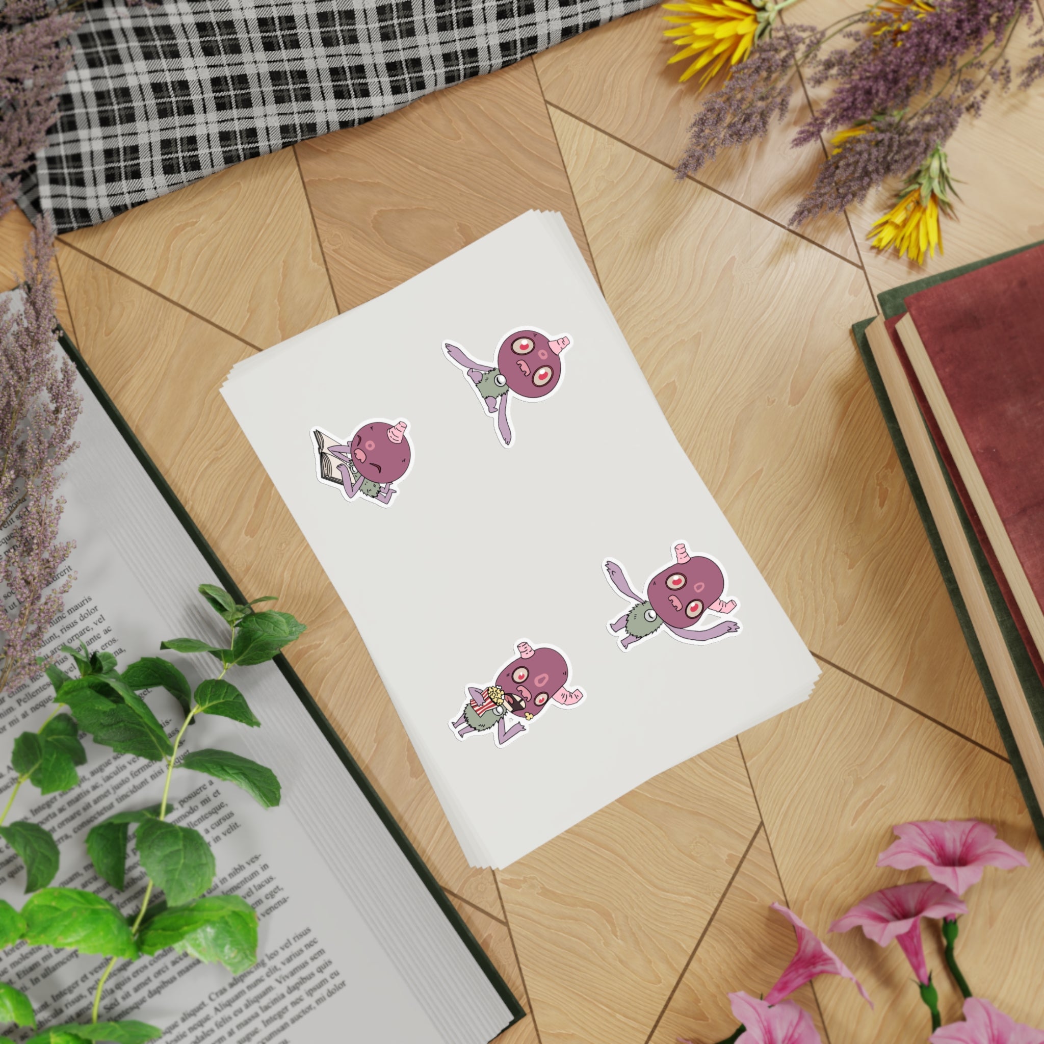 Eloko Tot Sticker Sheet Bundle, 5pcs