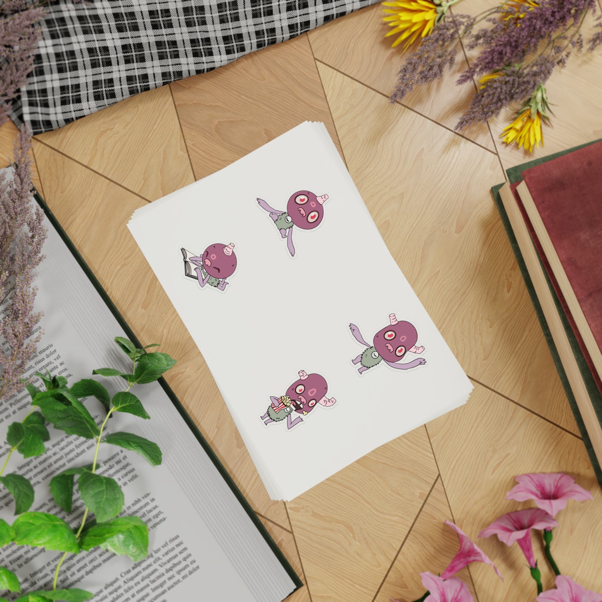 Eloko Tot Sticker Sheet Bundle, 5pcs