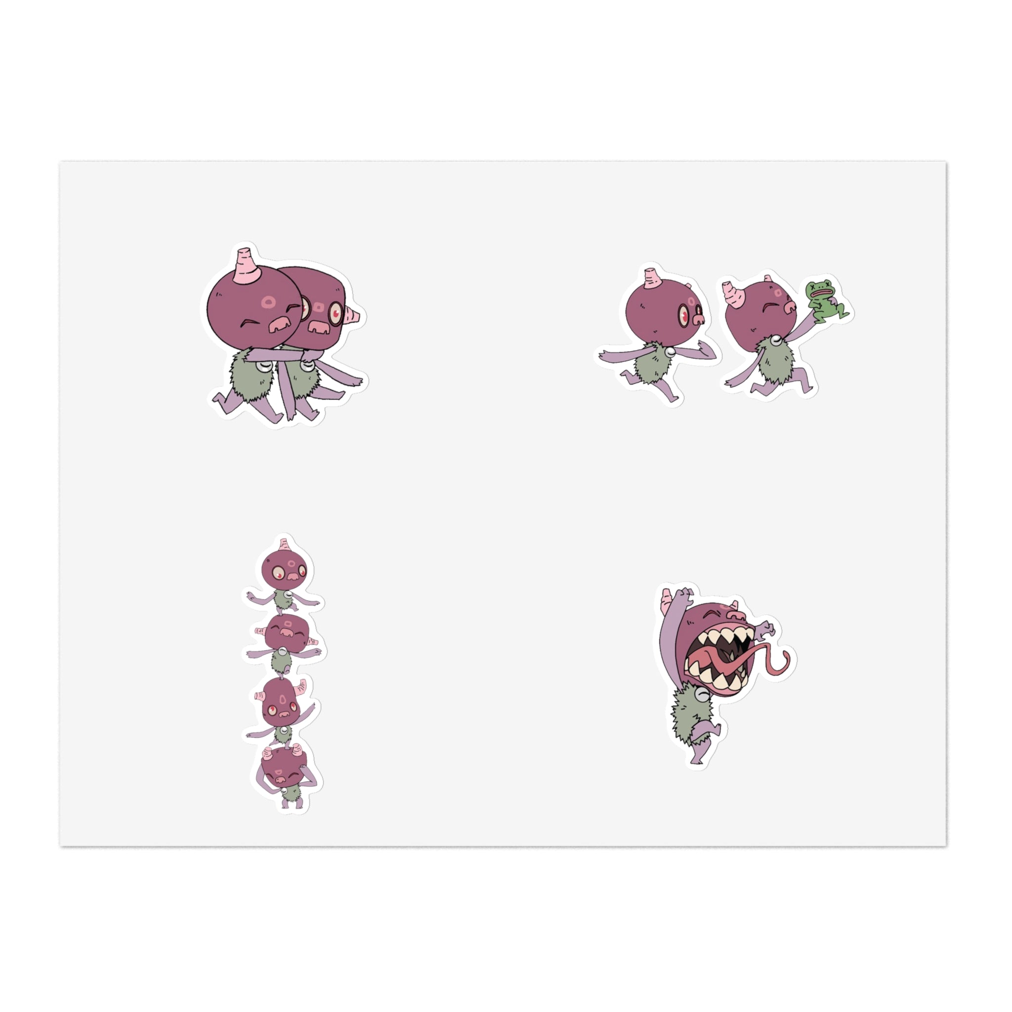 Eloko Tot Sticker Sheet Bundle, 5pcs