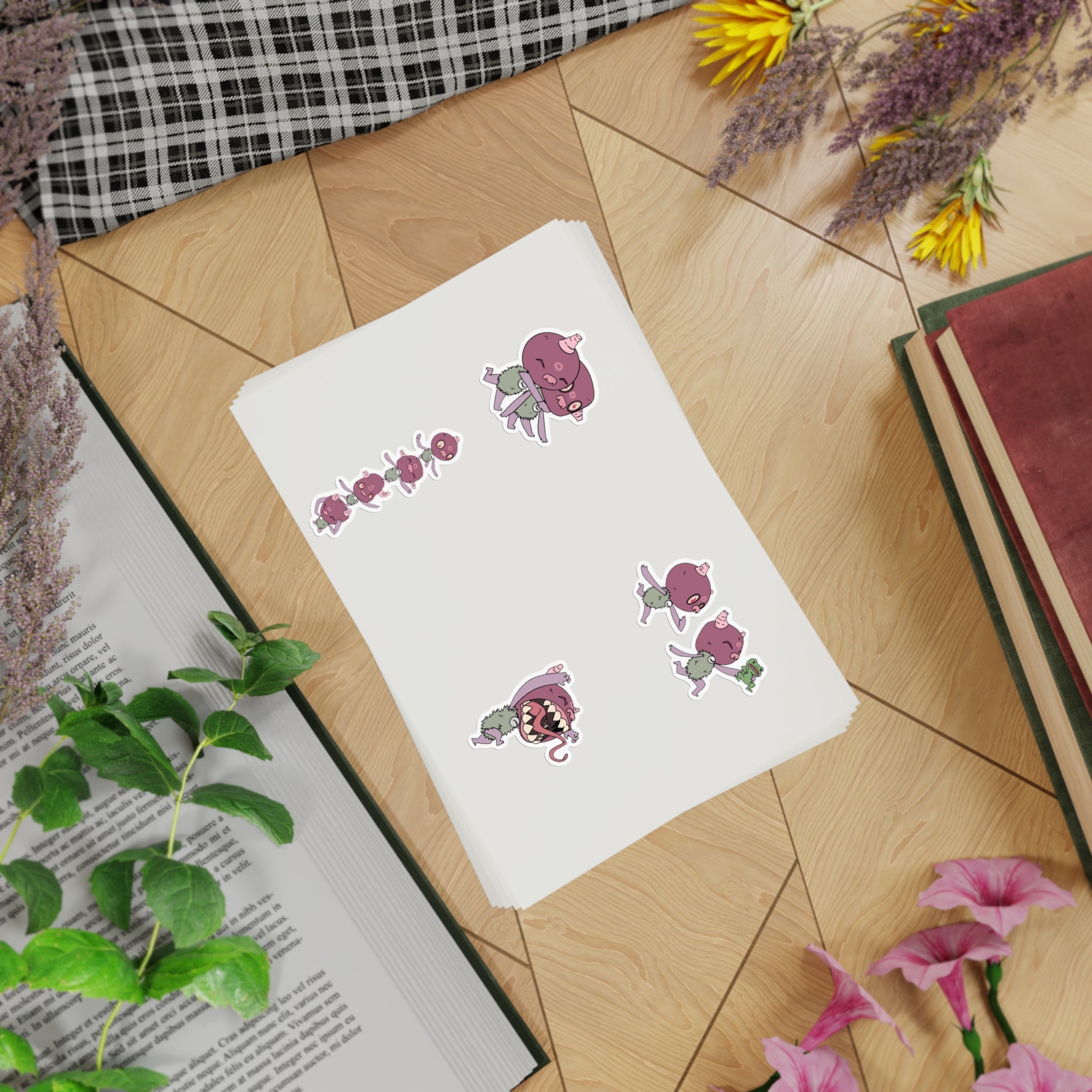 Eloko Tot Sticker Sheet Bundle, 5pcs