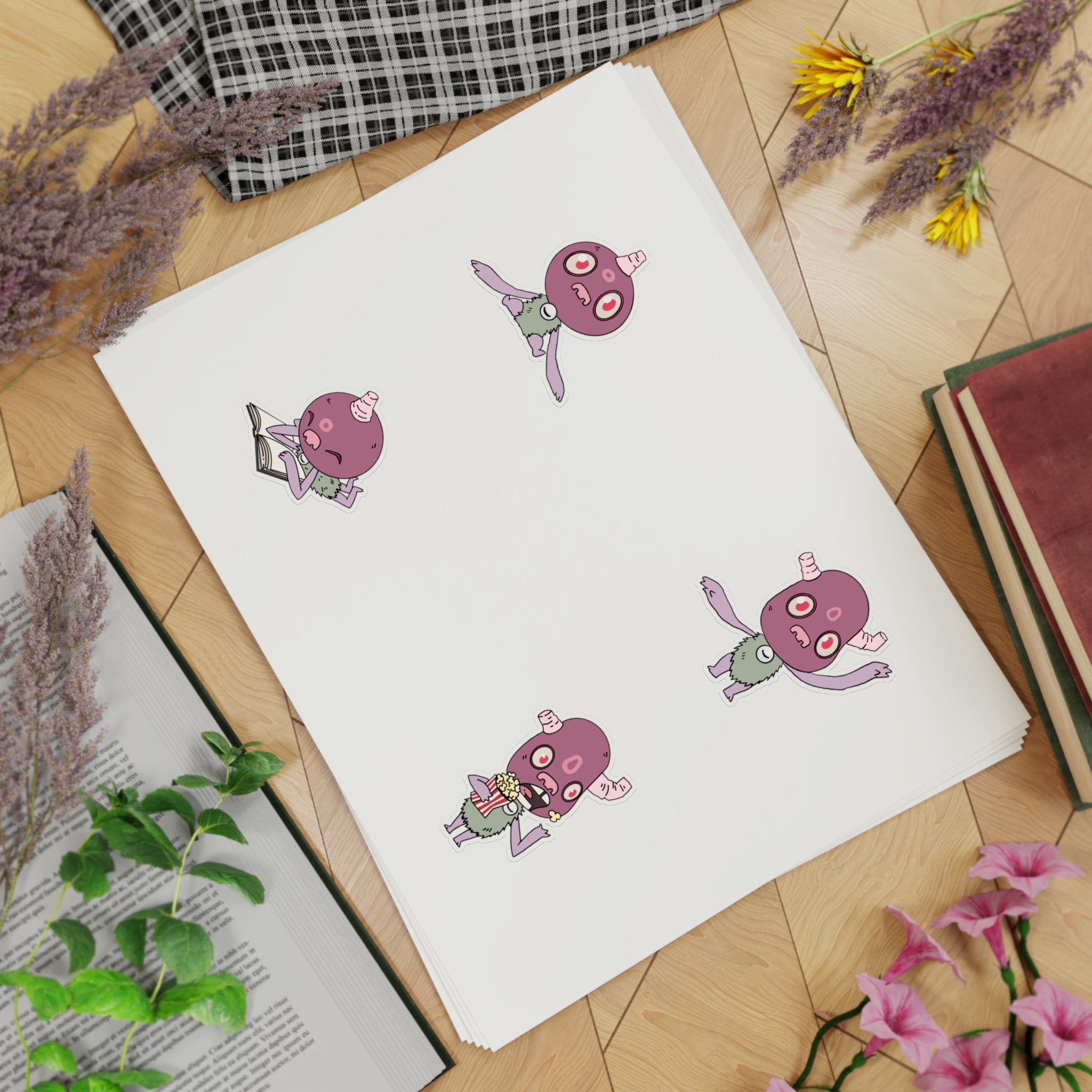 Eloko Tot Sticker Sheet Bundle, 5pcs