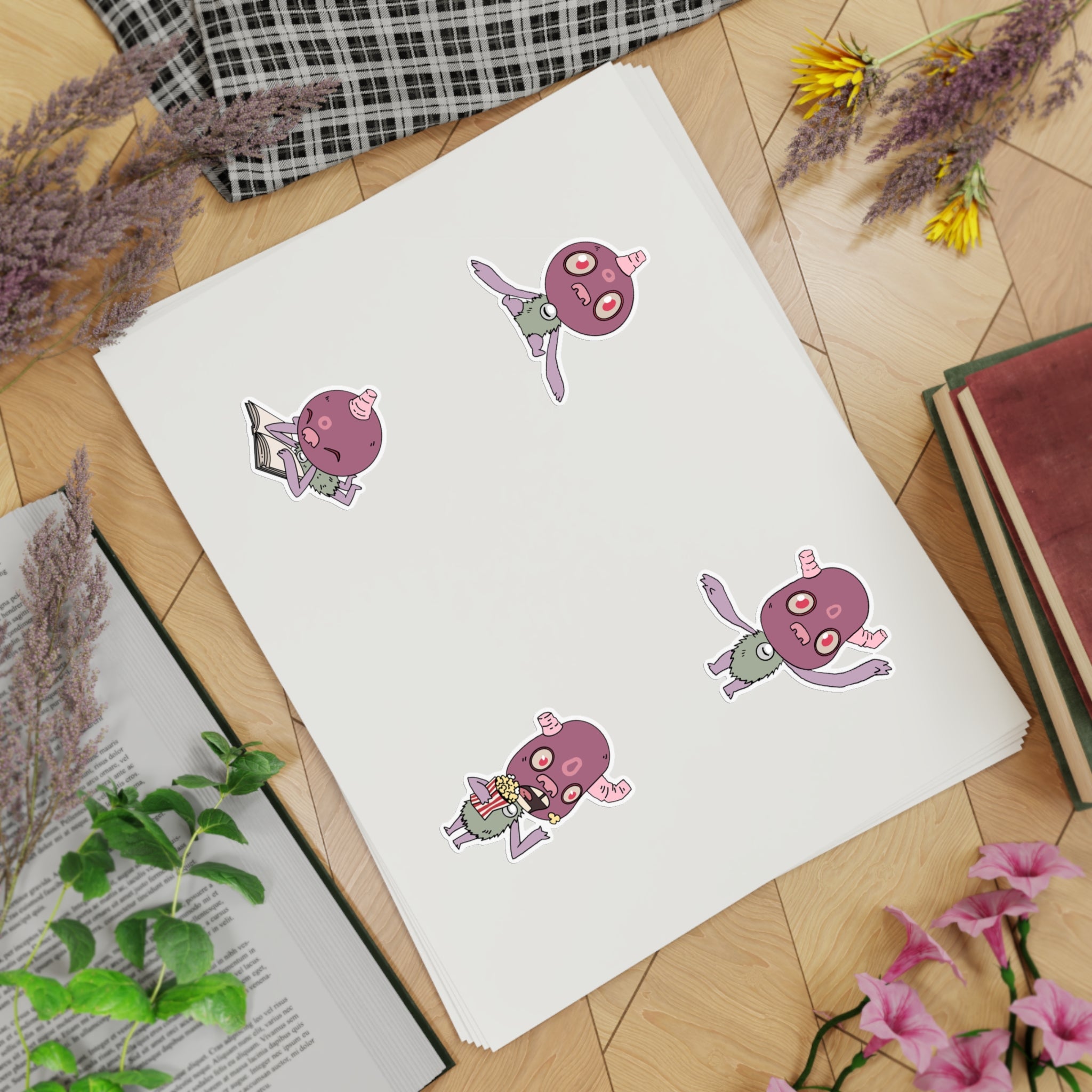 Eloko Tot Sticker Sheet Bundle, 5pcs