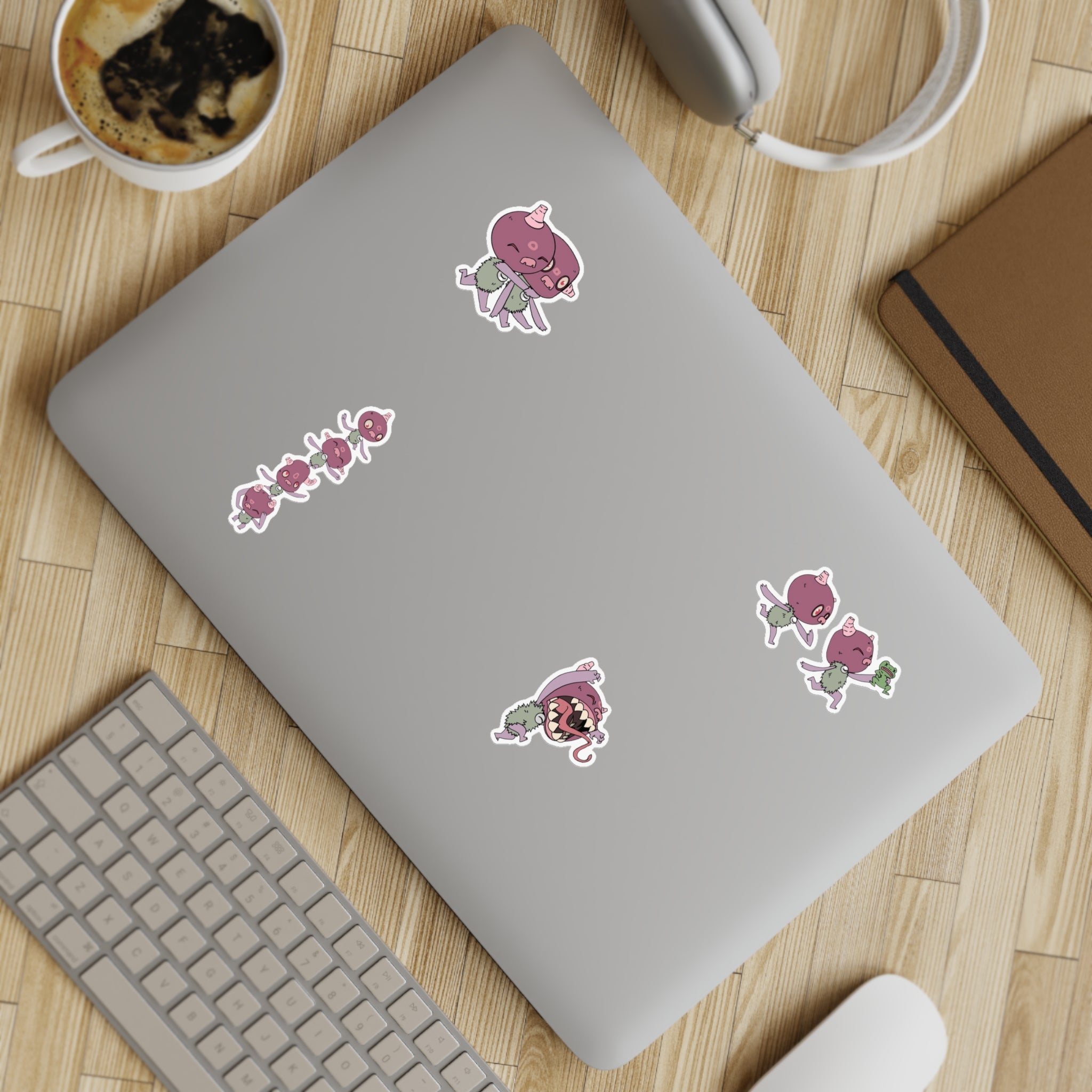 Eloko Tot Sticker Sheet Bundle, 5pcs