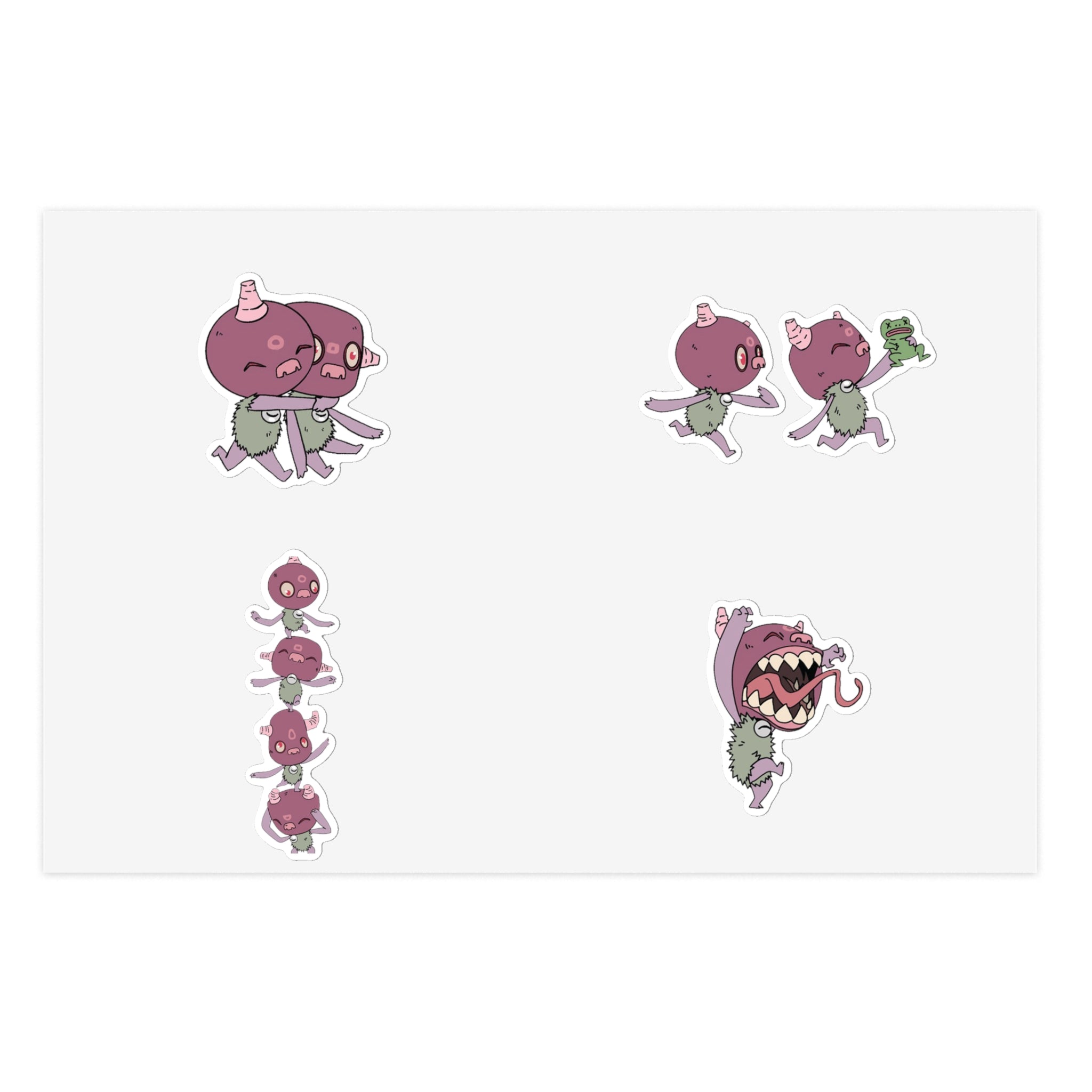 Eloko Tot Sticker Sheet Bundle, 5pcs