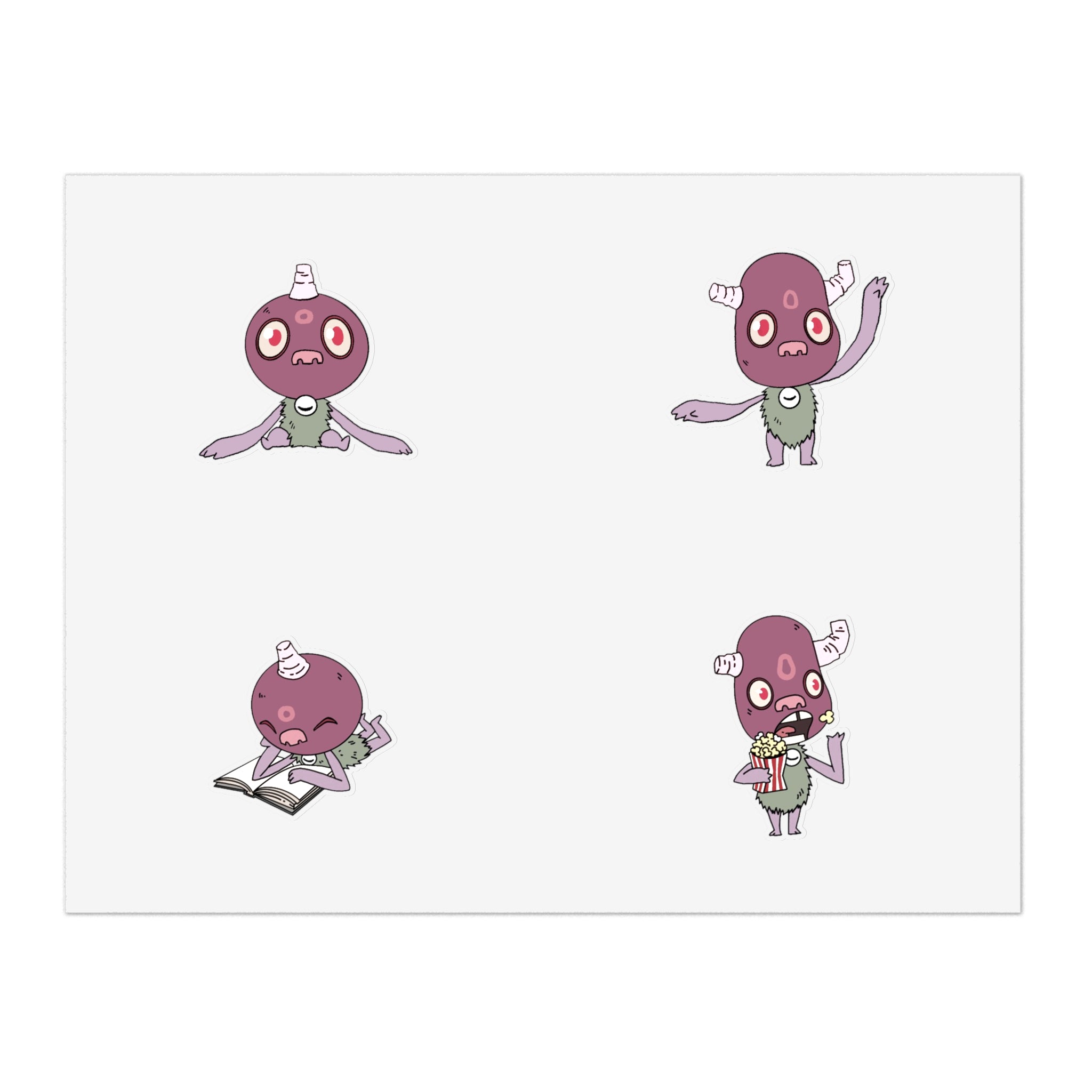 Eloko Tot Sticker Sheet Bundle, 5pcs