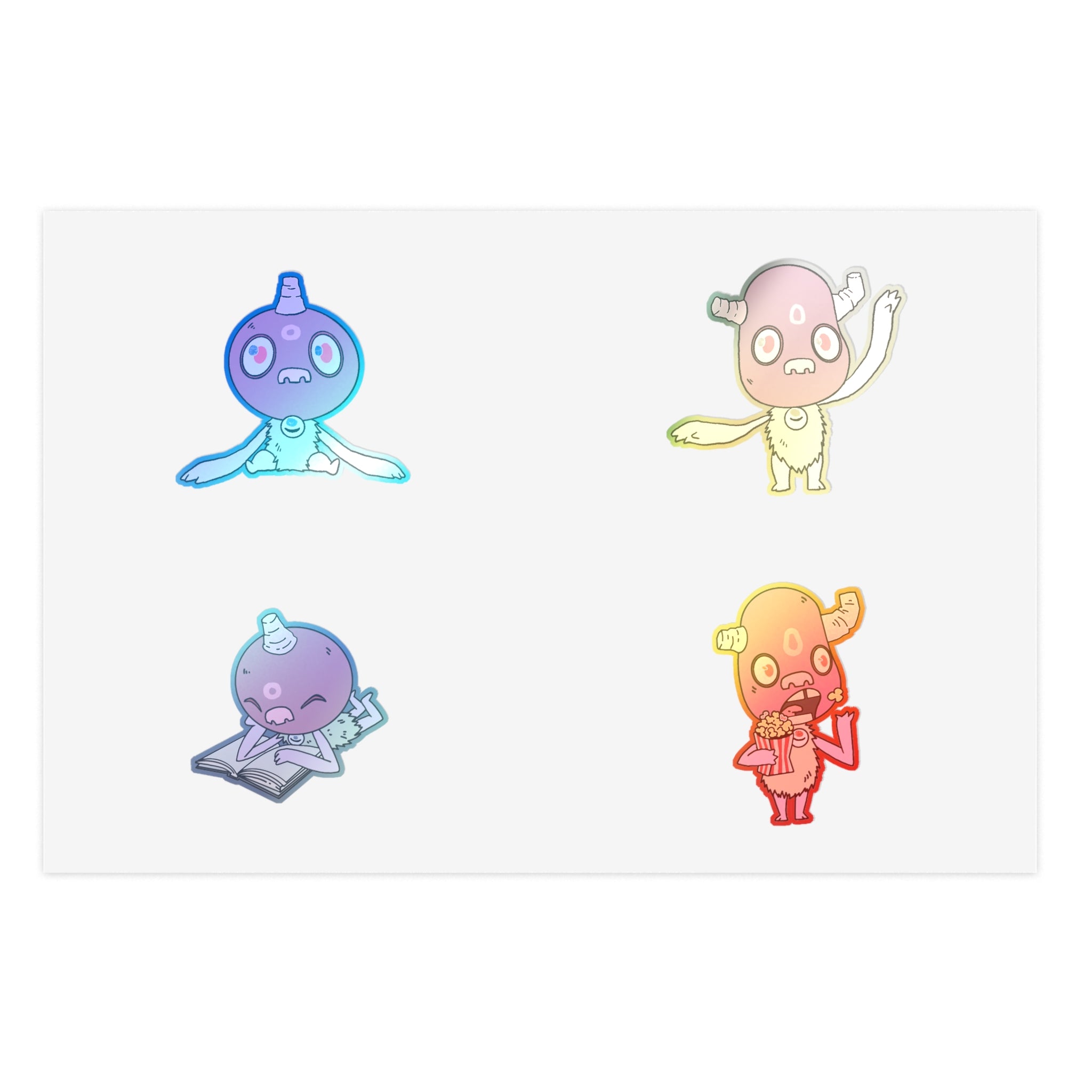 Eloko Tot Sticker Sheet Bundle, 5pcs