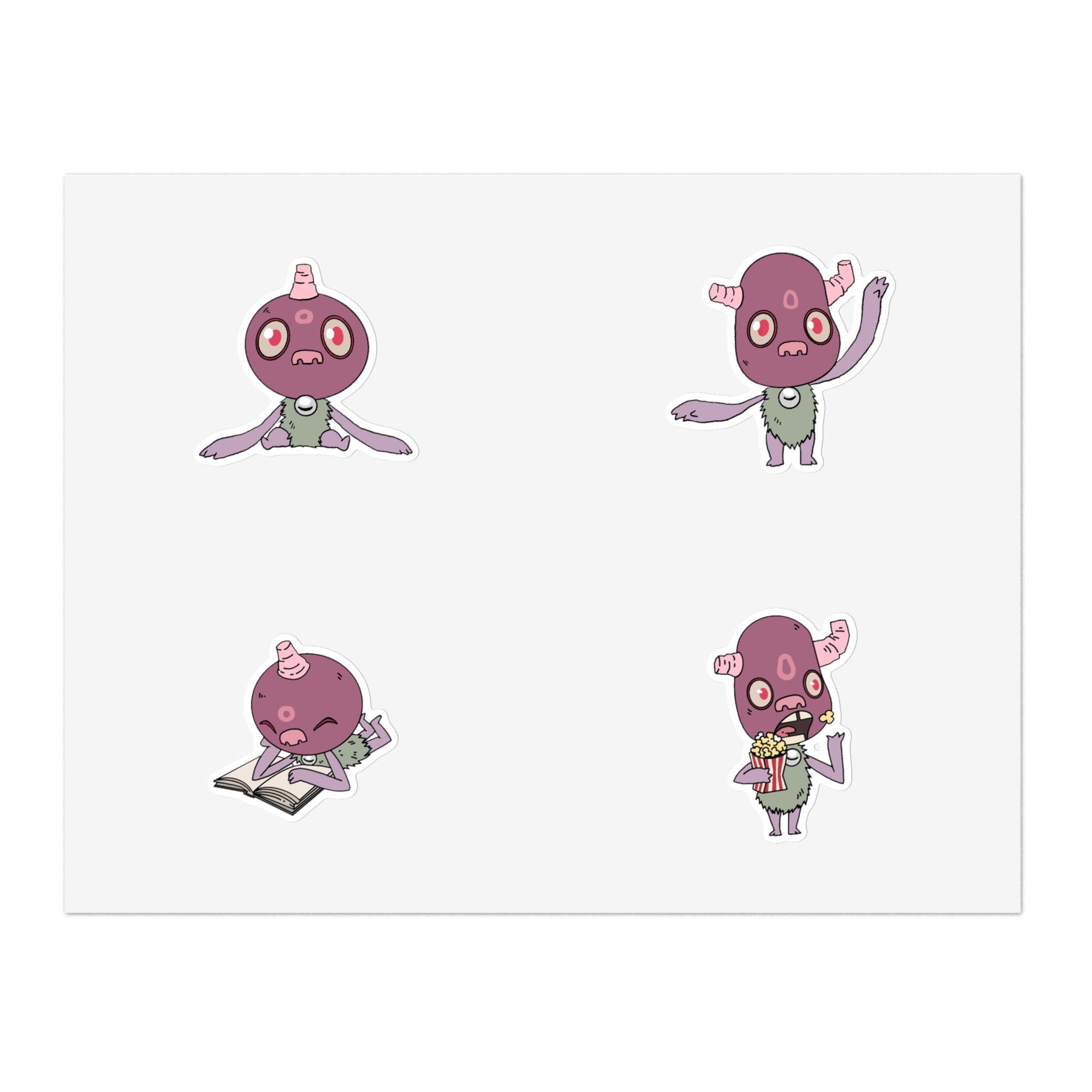 Eloko Tot Sticker Sheet Bundle, 5pcs