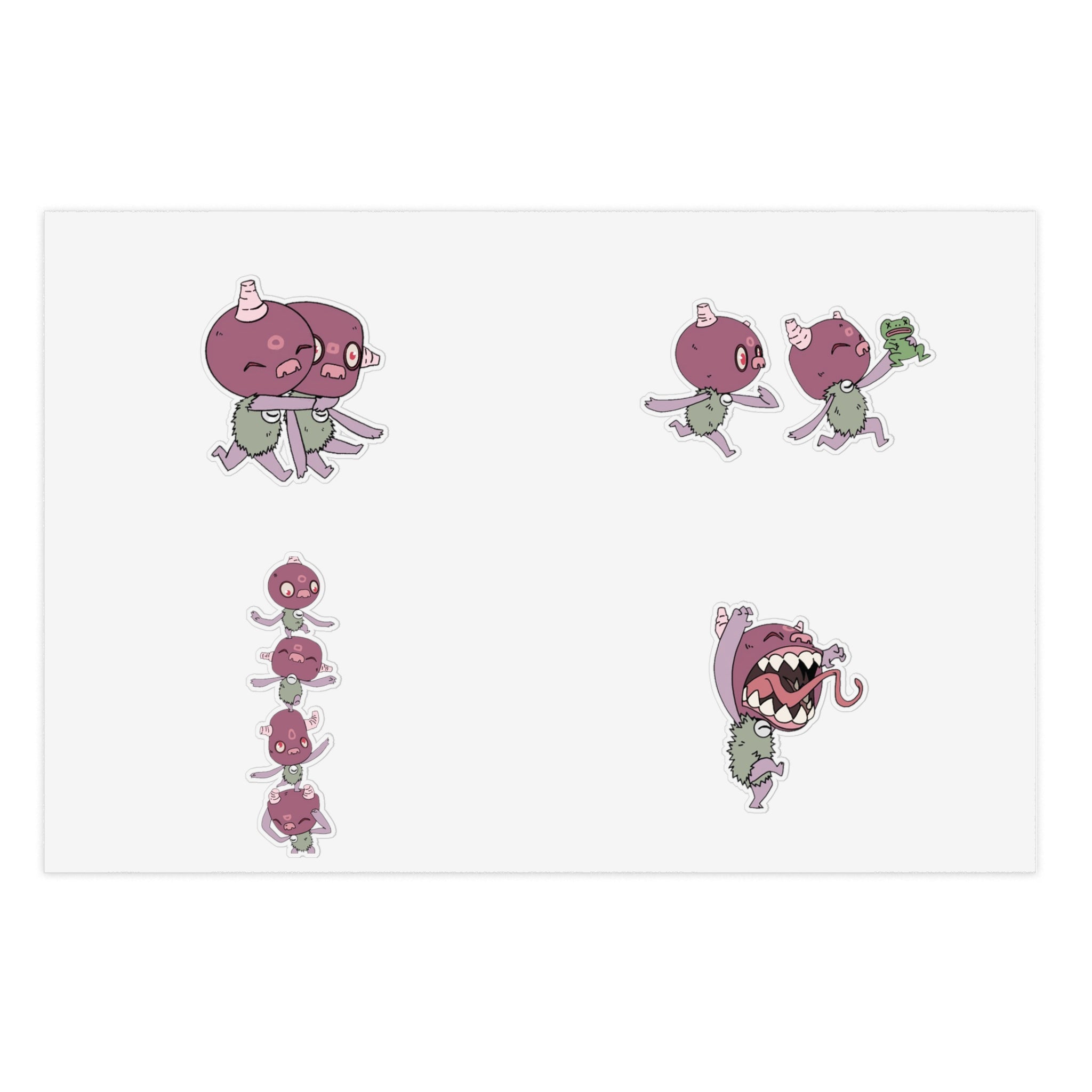 Eloko Tot Sticker Sheet Bundle, 5pcs