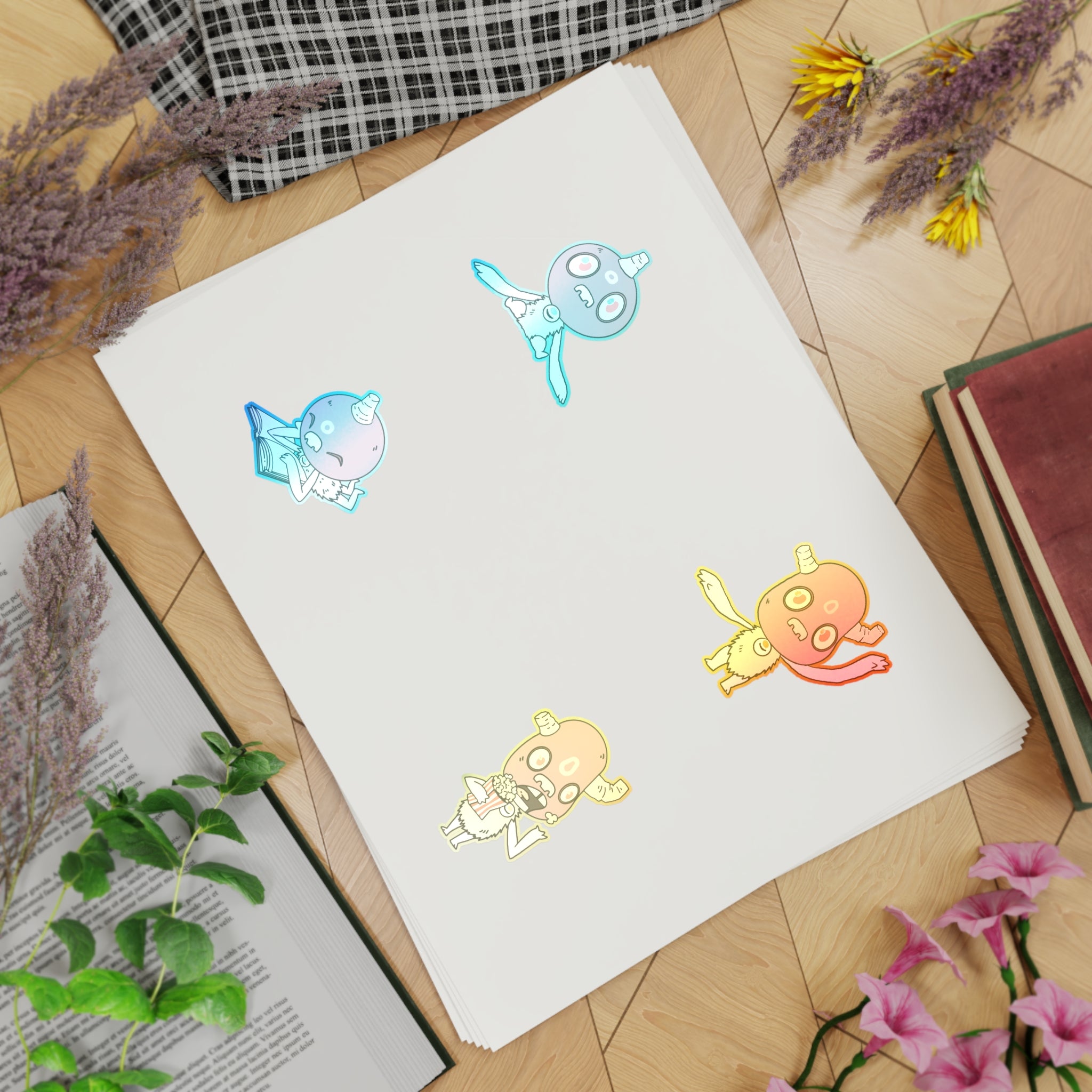 Eloko Tot Sticker Sheet Bundle, 5pcs